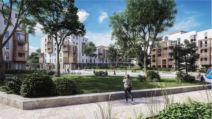 Réhabilitation de 250 logements sociaux quartier Val de Croze - photo 1