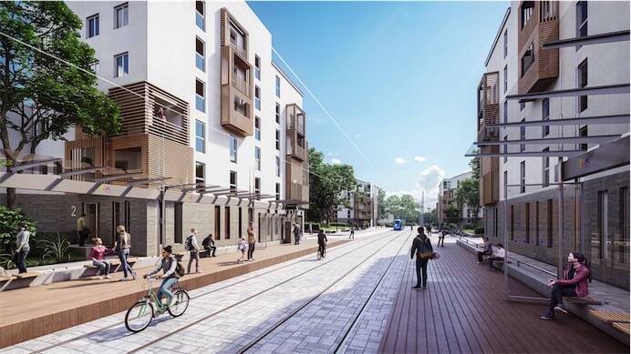 Réhabilitation de 250 logements sociaux quartier Val de Croze - photo 2