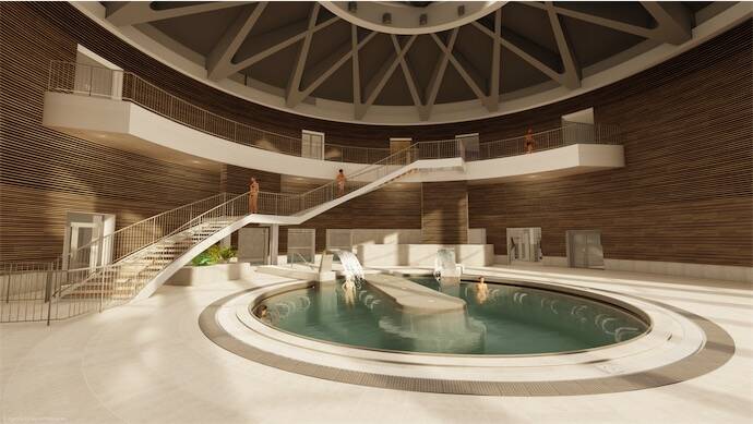 Réhabilitation centre thermal de luchon - photo 2