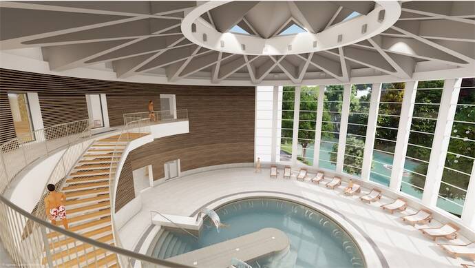 Réhabilitation centre thermal de luchon - photo 3