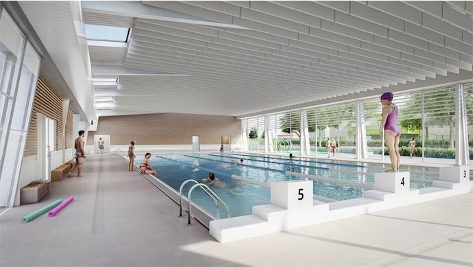 Piscines municipales Chevalier Folard- Jean Clément- Pierre Reyne, Stuart Mill - photo 3