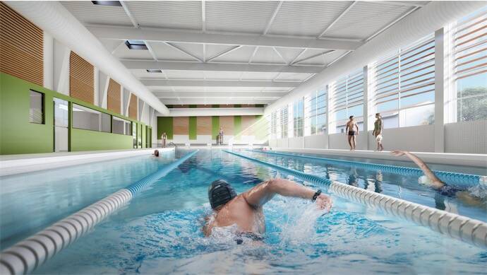 Piscines municipales Chevalier Folard- Jean Clément- Pierre Reyne, Stuart Mill - photo 5