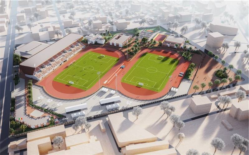 Equipements sportifs pour les Jeux Olympiques de la jeunesse