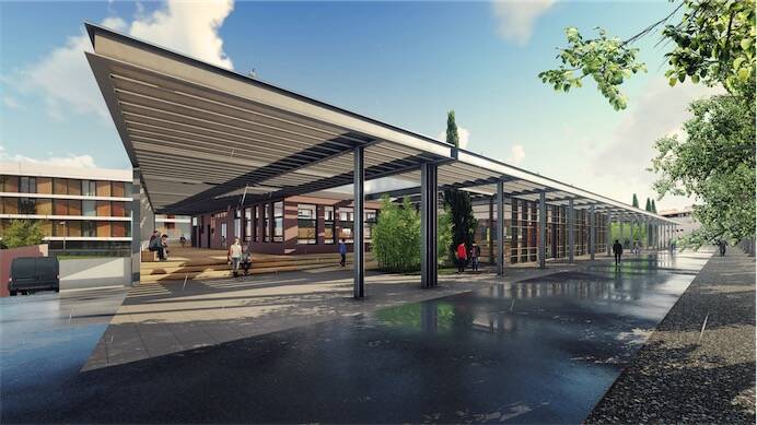 Restructuration de la demi-pension du lycée Joffre - photo 1