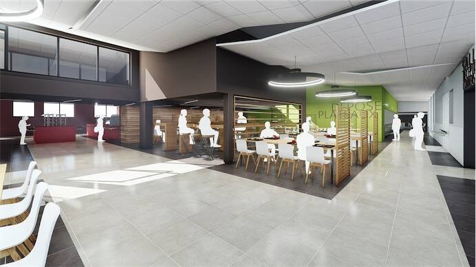 Restructuration de la demi-pension du lycée Joffre - photo 2
