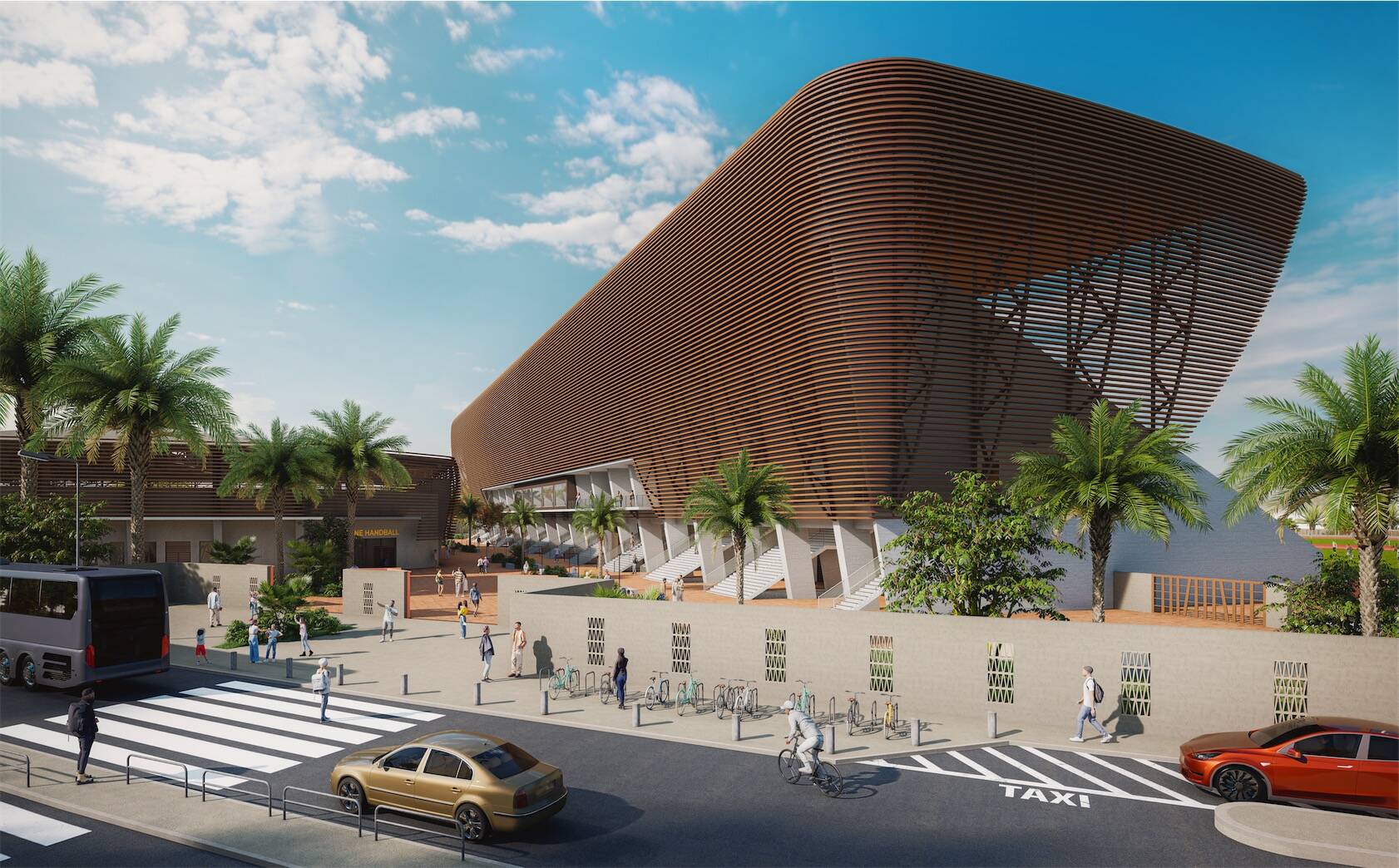 Equipements sportifs pour les Jeux Olympiques de la jeunesse